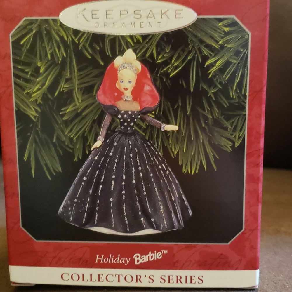 Holiday Barbie ornament